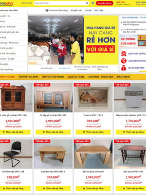 Theme wordpress bán đồ gỗ