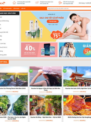Theme wordpress bán voucher giảm giá
