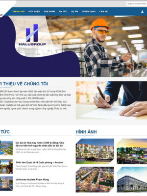 Theme wordpress xây dựng 02