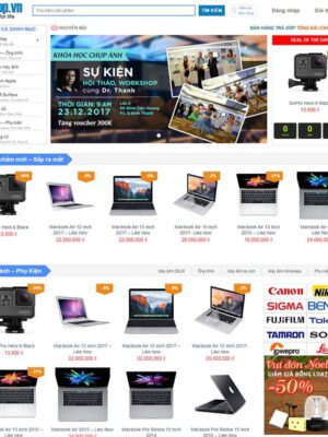 Theme wordpress shop đồ công nghệ