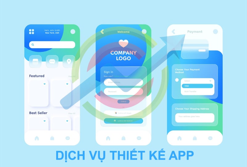dịch vụ thiết kế app