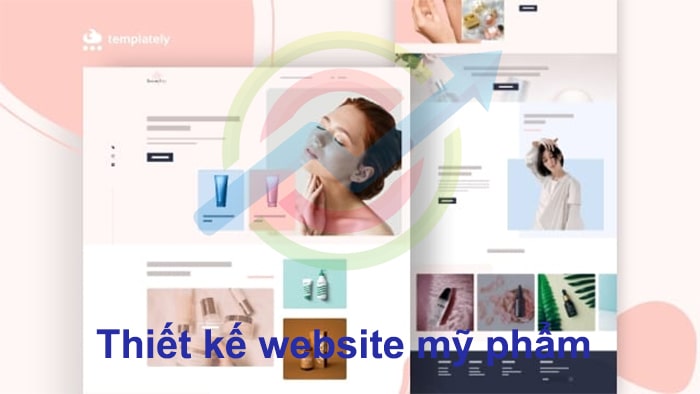 thiết kế website mỹ phẩm