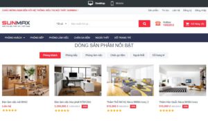 Thiết kế website nội thất chuẩn SEO
