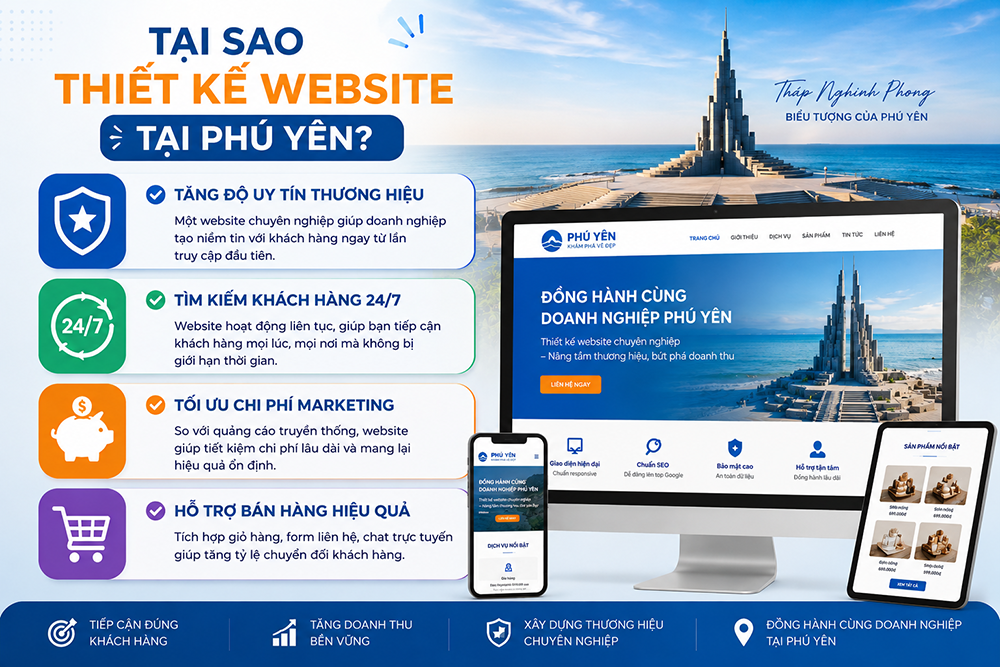 thiết kế web phú yên